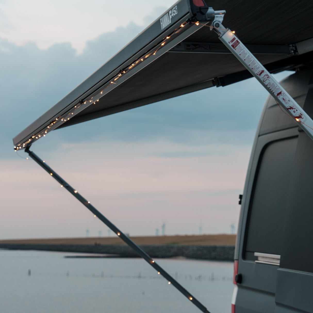 Lichterkettenhalter für Kederschienen, 6er Set