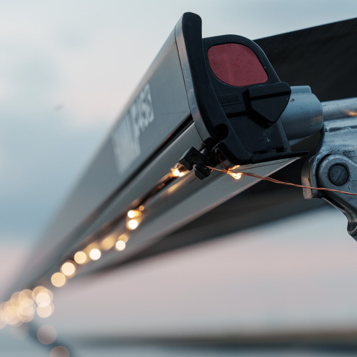 Lichterkettenhalter für Kederschienen, 6er Set