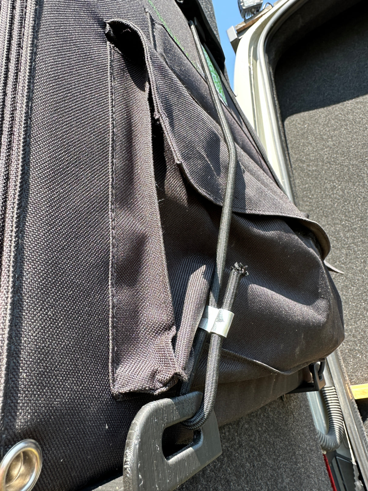 Halterung für Solartaschen