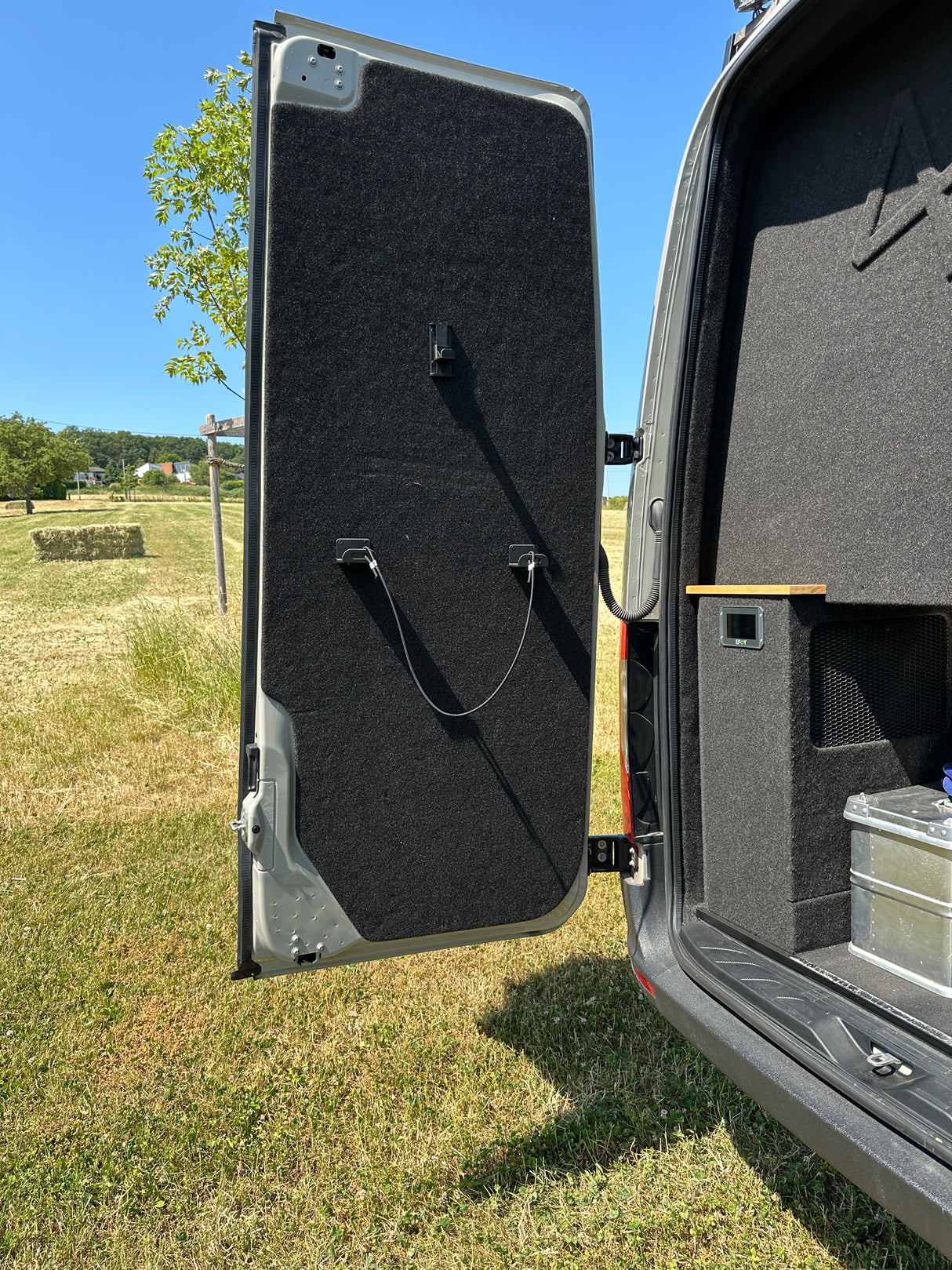 Halterung für Solartaschen