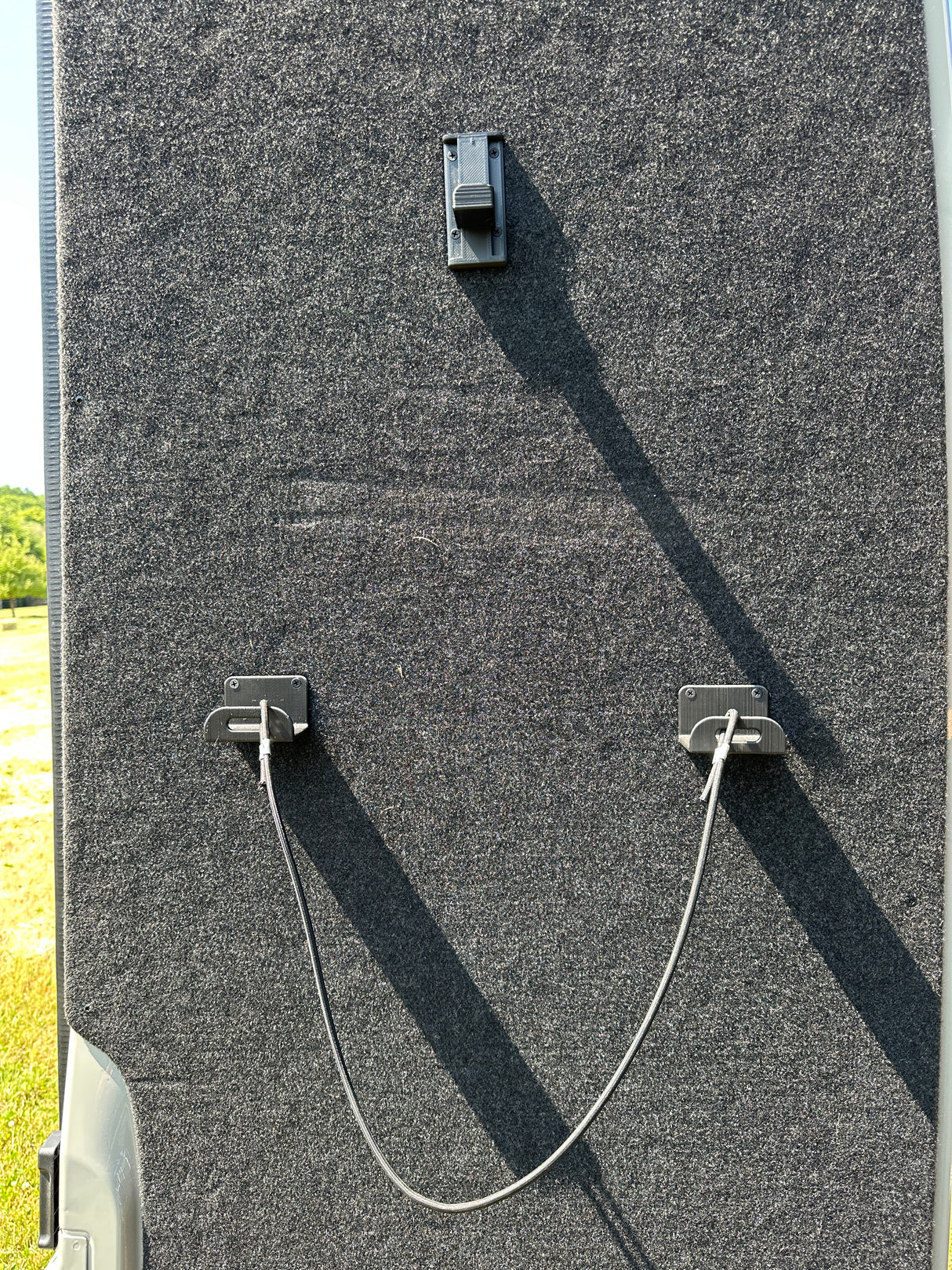 Halterung für Solartaschen