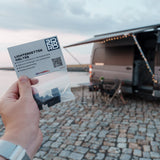 Lichterkettenhalter für Kederschienen, 6er Set