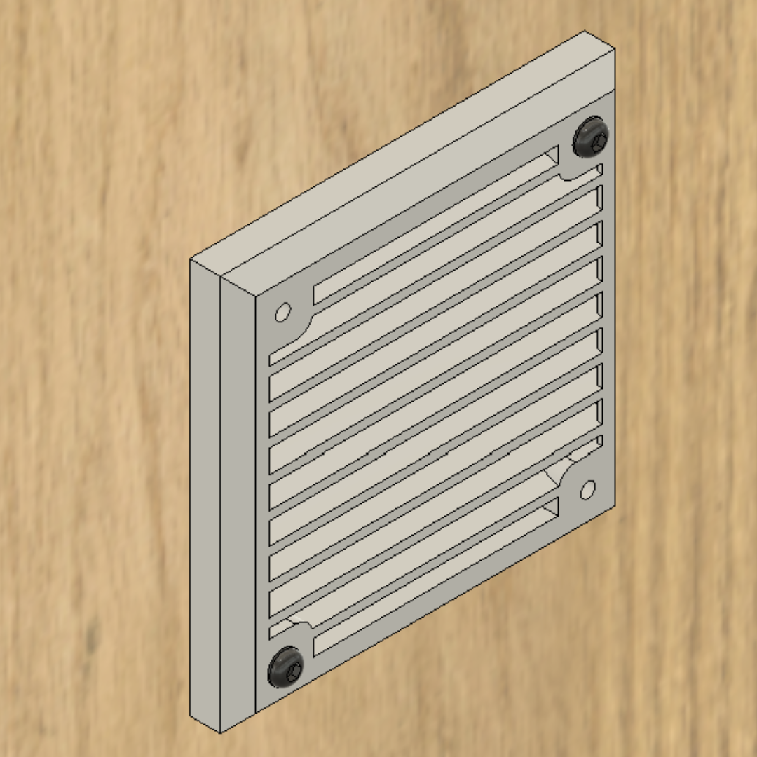 Ausströmer Eckig mit 90° Anschluss für 60mm Syteme