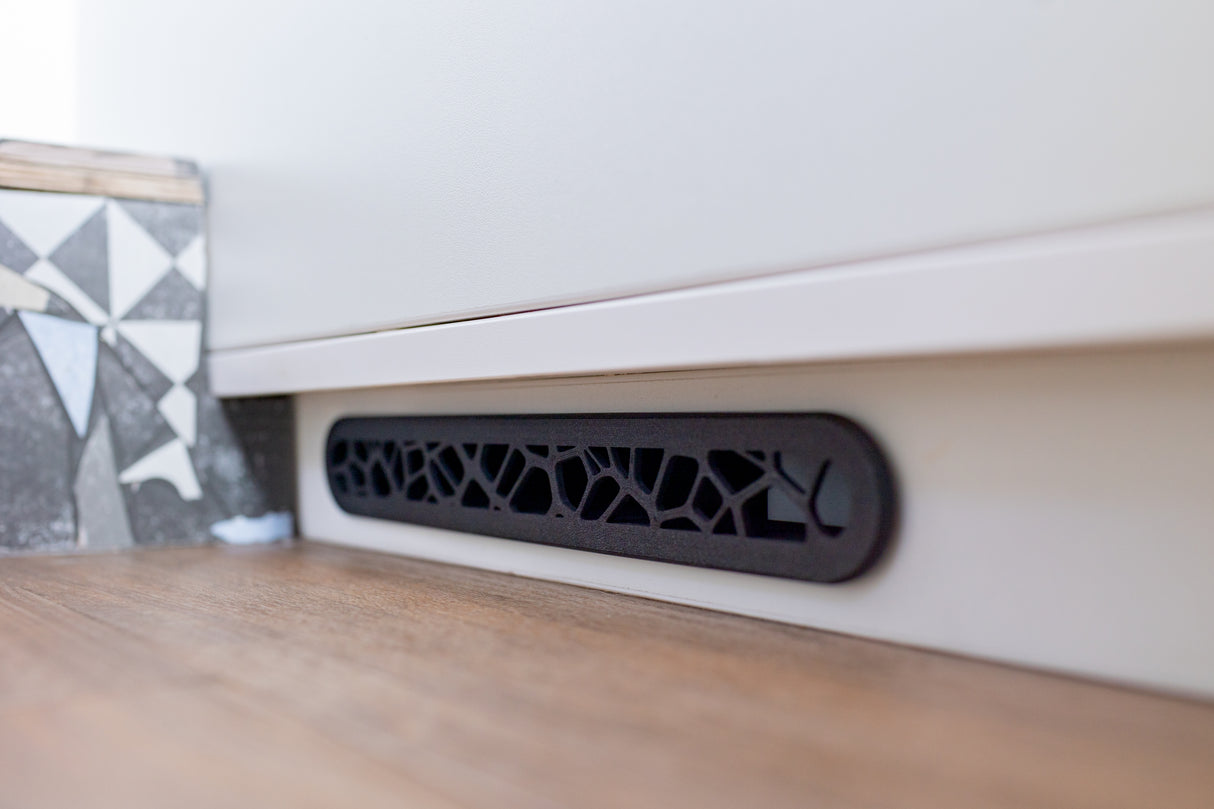 25cm Ausströmer für Standheizungen, 90 Grad Anschluss mit Abdeckung